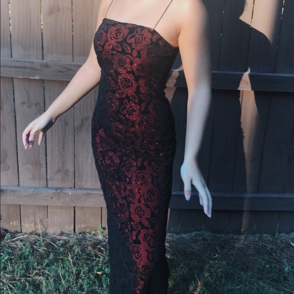 ☆ red glittery RAMPAGE dress ☆